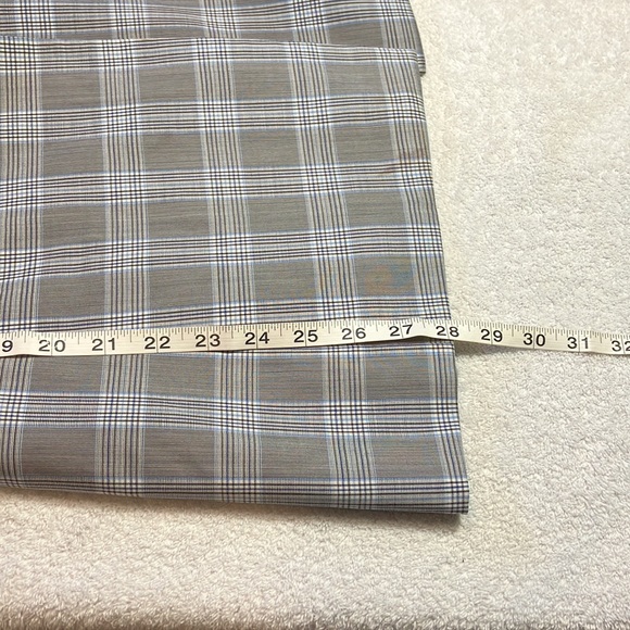 Theory Power Jacket in Maple Check - Picture 7 of 8